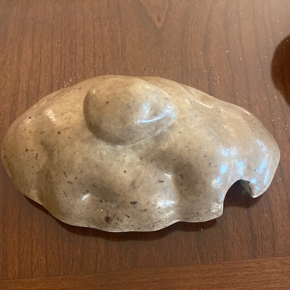 Baked Potato ceramic Dish Lidded Sour Cream Holder. No Spoon. Vintage - Picture 4 of 7